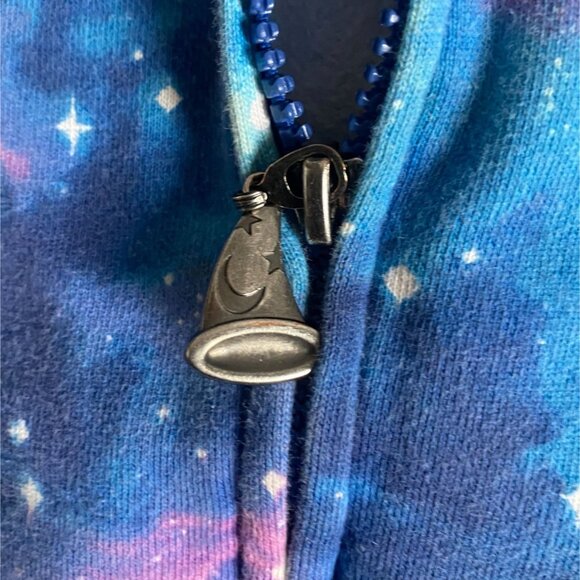 Disney Parks Childrens Galaxy Full Zip '2017' Hoodie/Sweatshirt-Blue-XXS-GUC - Picture 6 of 9